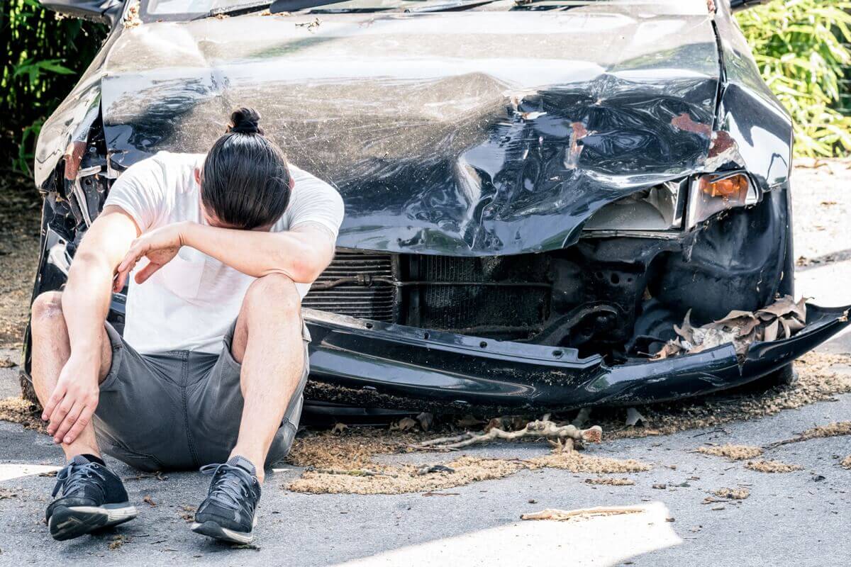 car-man-accident